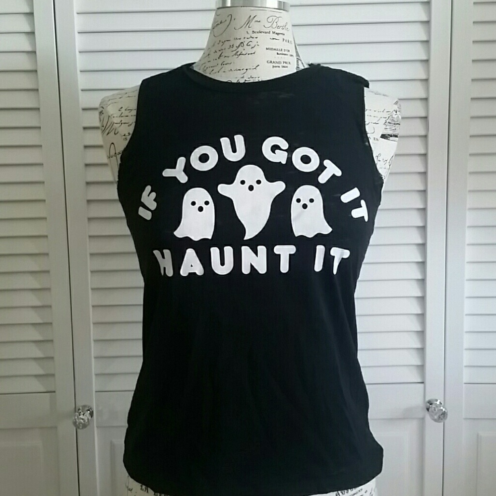 👻Halloween Ghost Muscle Tee👻